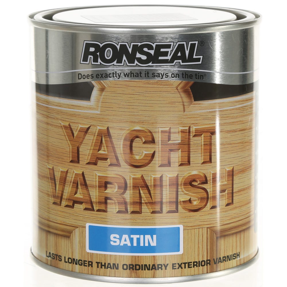 Ronseal Yacht Varnish Clear Satin