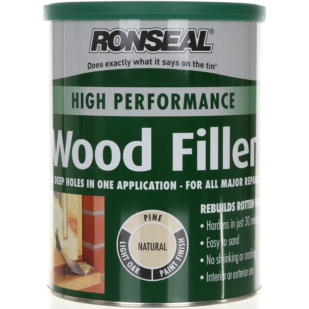 Ronseal High Performance Wood Filler Natural 1kg