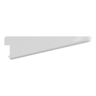 Twin Slot Shelf Bracket 120mm White
