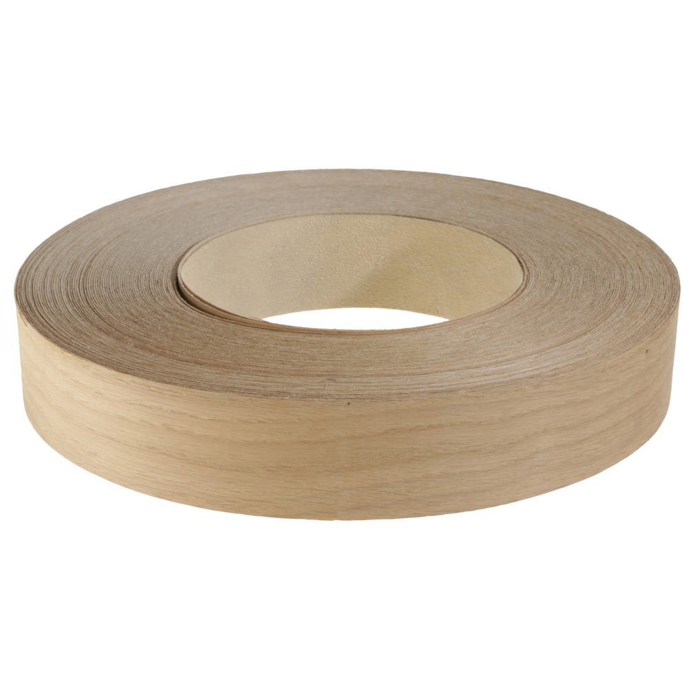 50mm American White Oak Iron On Edging Tape 50m