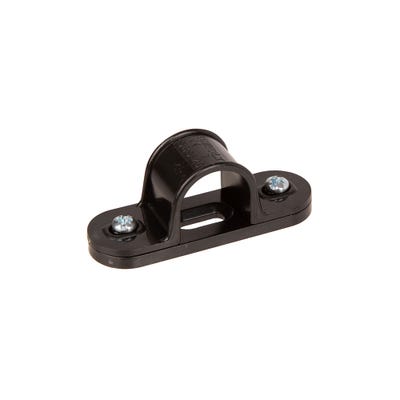 Conduit Spacer Bar Saddle Black 20mm 