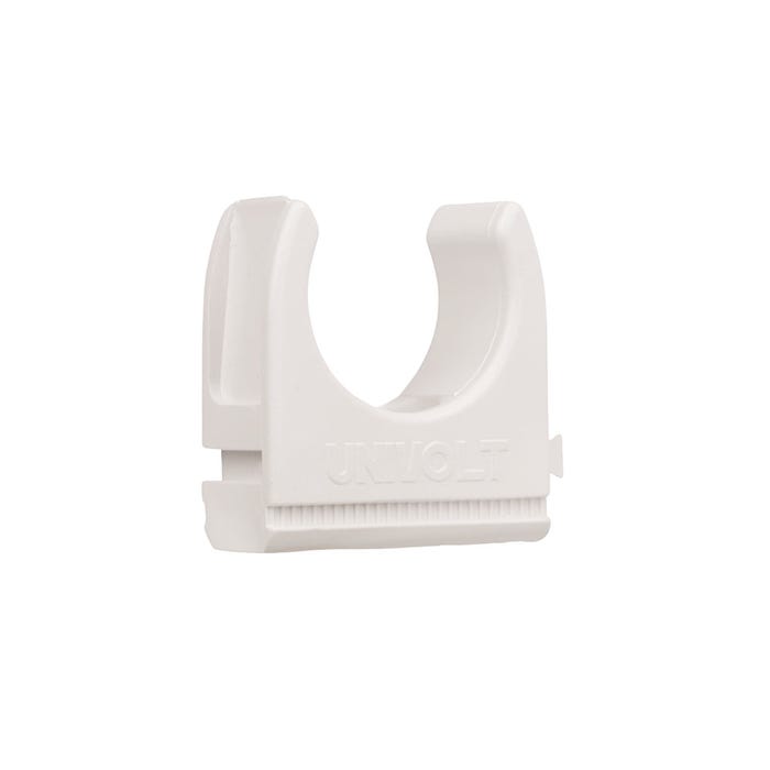 Conduit Clips White 20mm