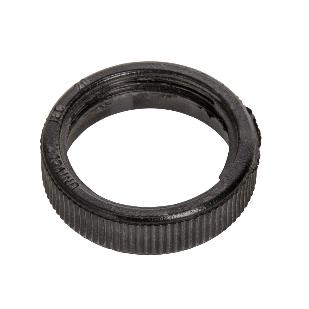 Conduit Locking Ring Black 20mm