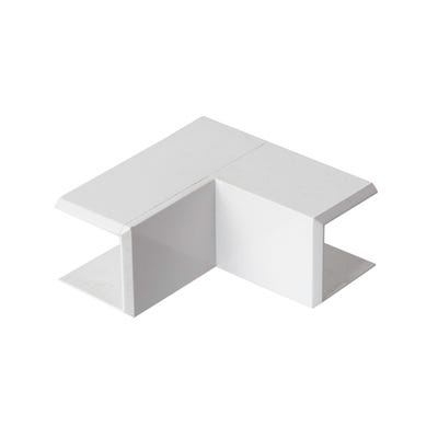 Mini Trunking Internal Angle White 16mm x 16mm