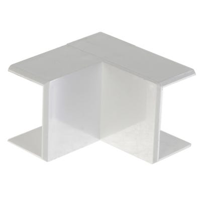 Mini Trunking Internal Angle White 16mm x 25mm