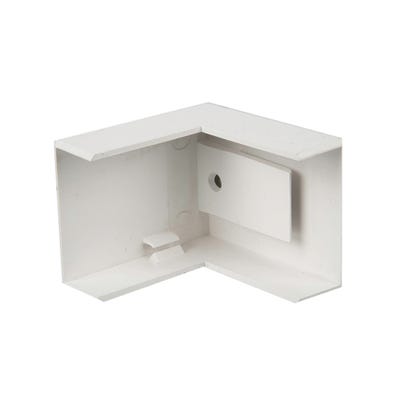 Mini Trunking Flat Tee Junction White 16mm x 25mm