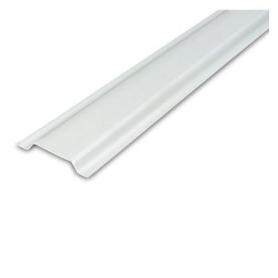 PVC Channel White Plastic 12mm x 2m