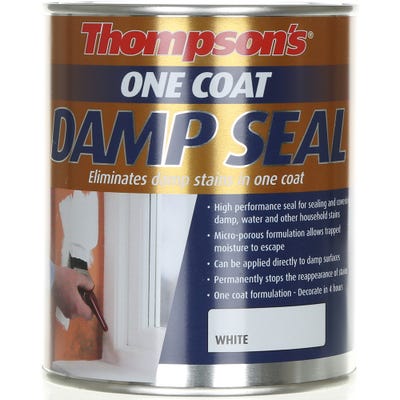 Thompson's One Coat Damp Seal White 750ml