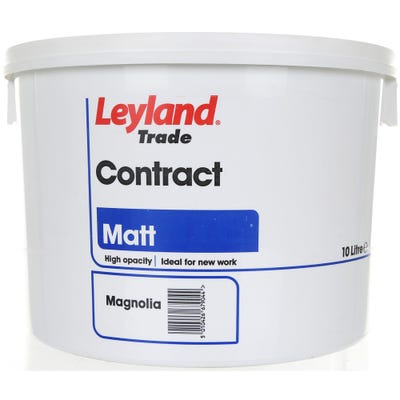 Leyland Trade Contract Matt Magnolia 10L
