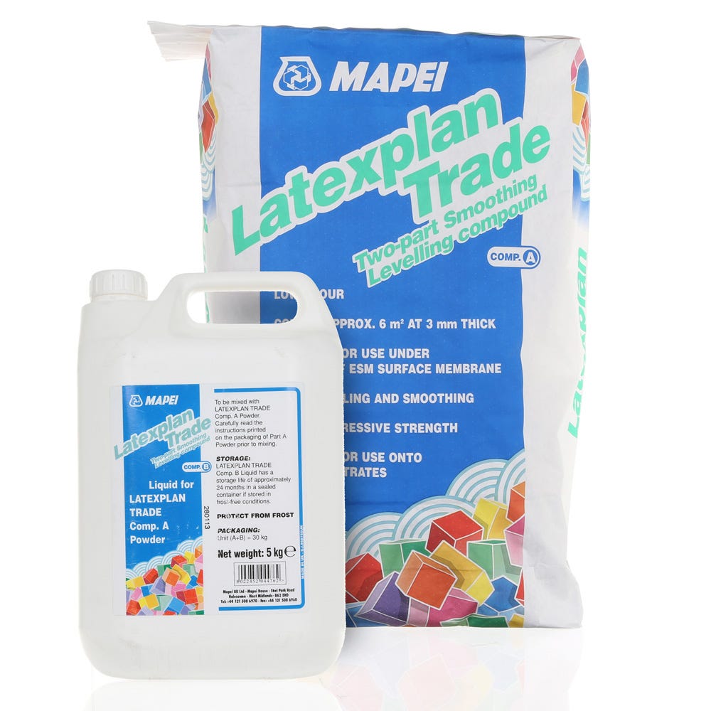 Mapei Latexplan Trade 2 Part Floor Levelling Compound 30kg
