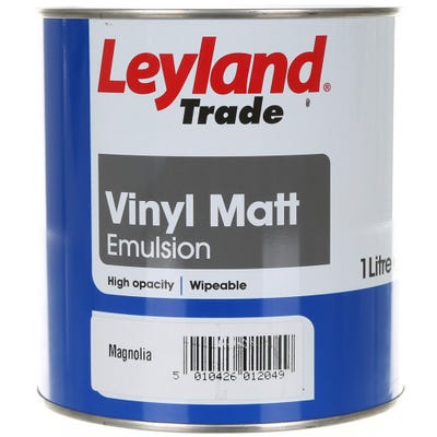 Leyland Trade Vinyl Matt Magnolia 1L