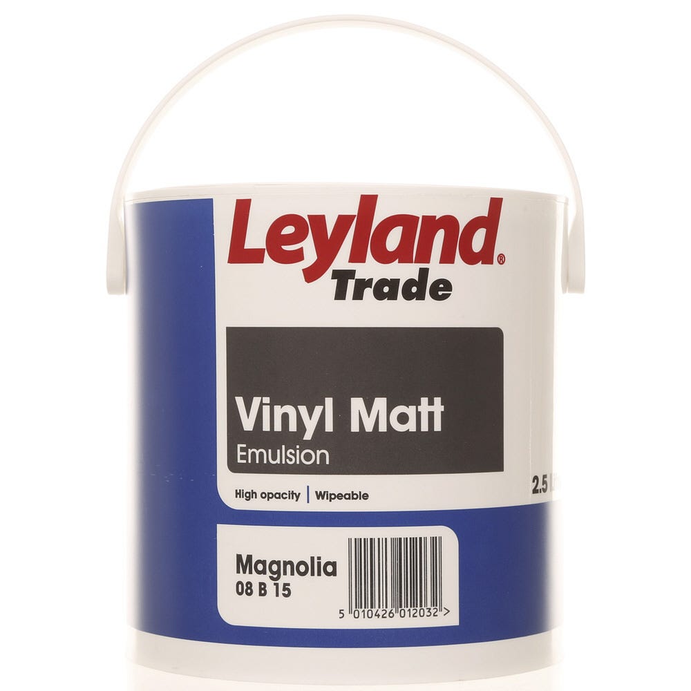 Leyland Trade Vinyl Matt Magnolia 2.5L