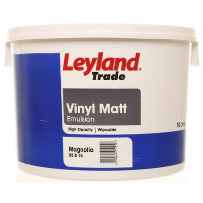 Leyland Trade Vinyl Matt Magnolia 10L