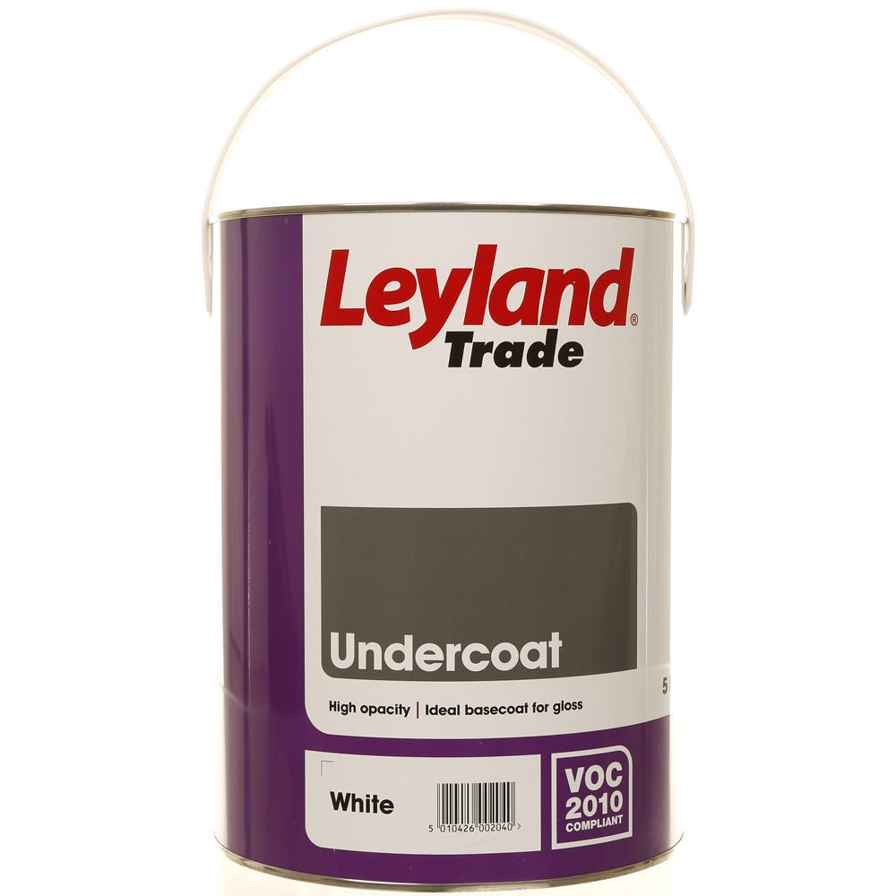 Leyland Trade Undercoat White 5L