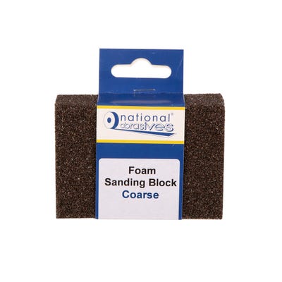 Small Foam Coarse Sanding Block