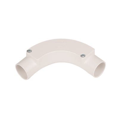 Conduit Inspection Bend White 25mm