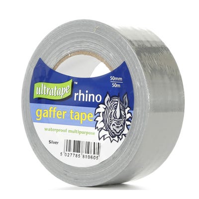 Ultratape Rhino Gaffer Tape Silver 50mm x 50m