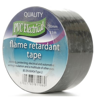 PVC Tape Black 50mm x 33m