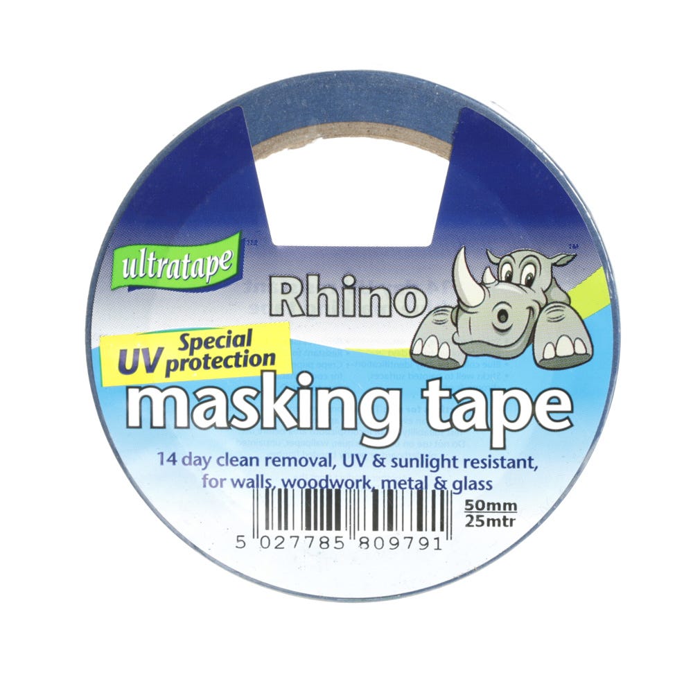 Ultratape UV Resistant Masking Tape Blue 25m