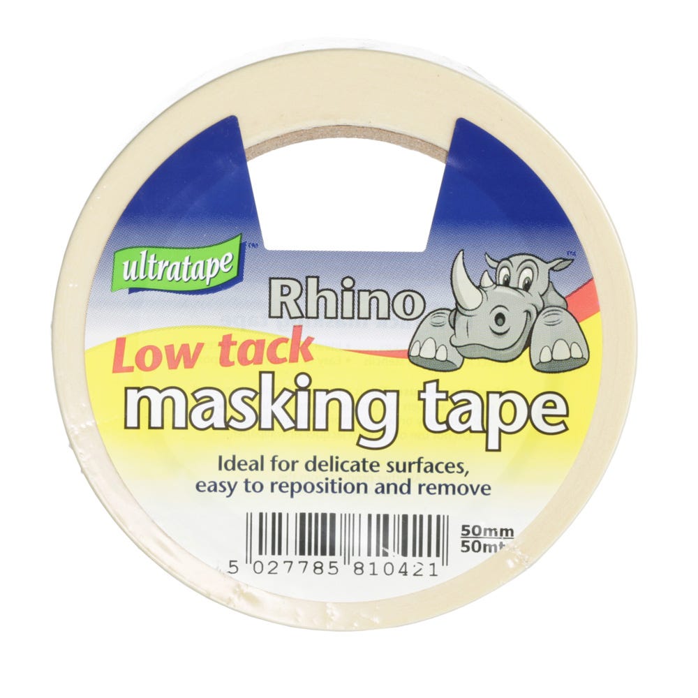 Ultratape Low Tack Masking Tape 50m