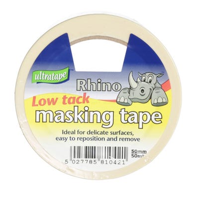 Ultratape Low Tack Masking Tape 50m