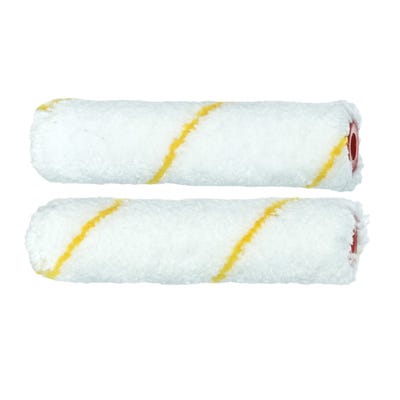 ProDec Advance 4'' Short Pile Microfibre Mini Roller Refills Pack of 2