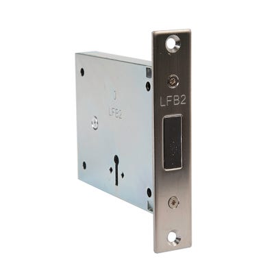 FB2 Fire Brigade Mortice Deadlock FB2.M Satin Chrome
