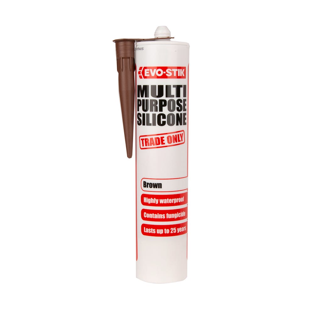 Evo-Stik Multi Purpose Silicone Brown 280ml