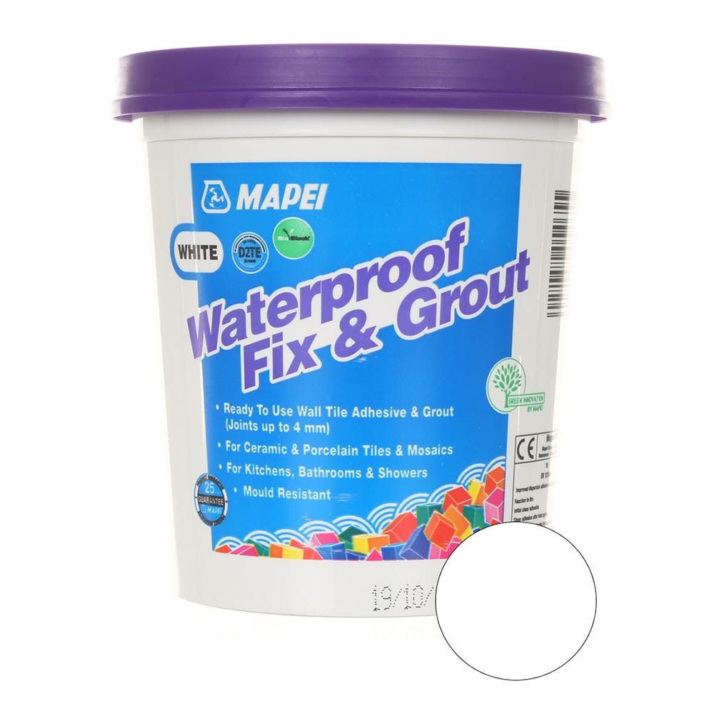 Mapei White Waterproof Fix & Grout