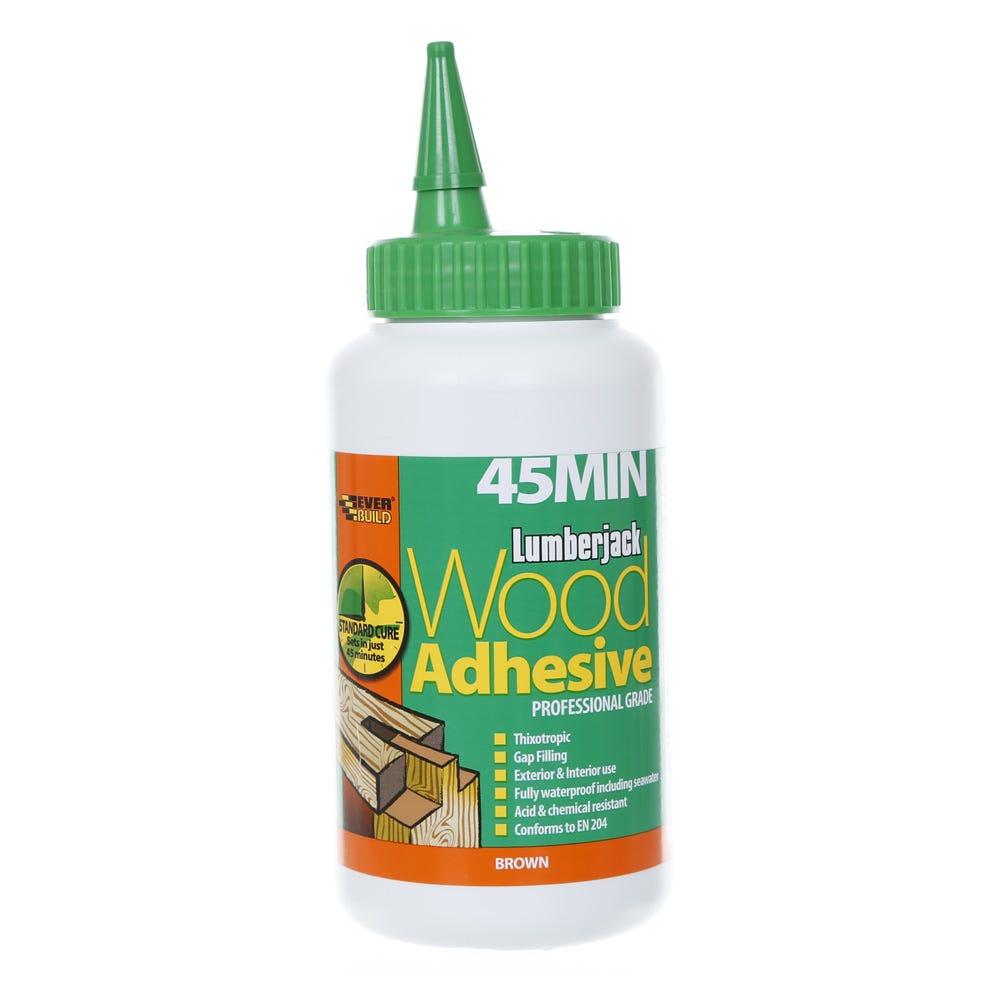 Lumberjack 45 Minute Polyurethane Wood Adhesive Liquid 750g