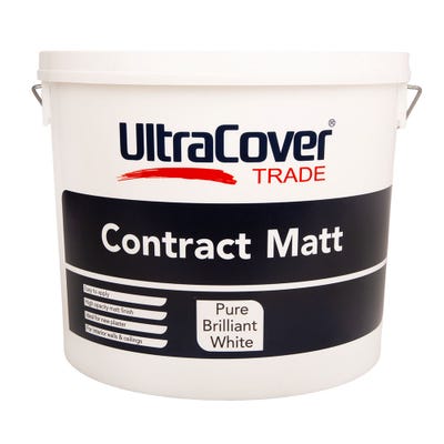 UltraCover Trade Contract Matt Brilliant White 15L