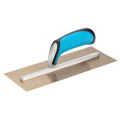 OX 114mm x 280mm Stainless Steel Plasterers Trowel