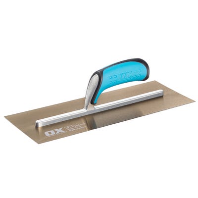 OX 127mm x 356mm Stainless Steel Plasterers Trowel