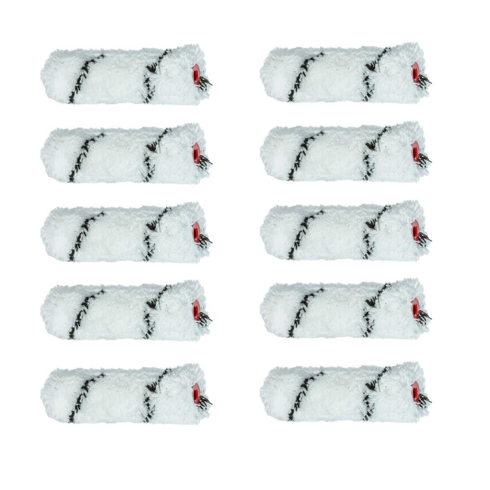 ProDec Advance 4'' Medium Pile Microfibre Refill Pack of 10