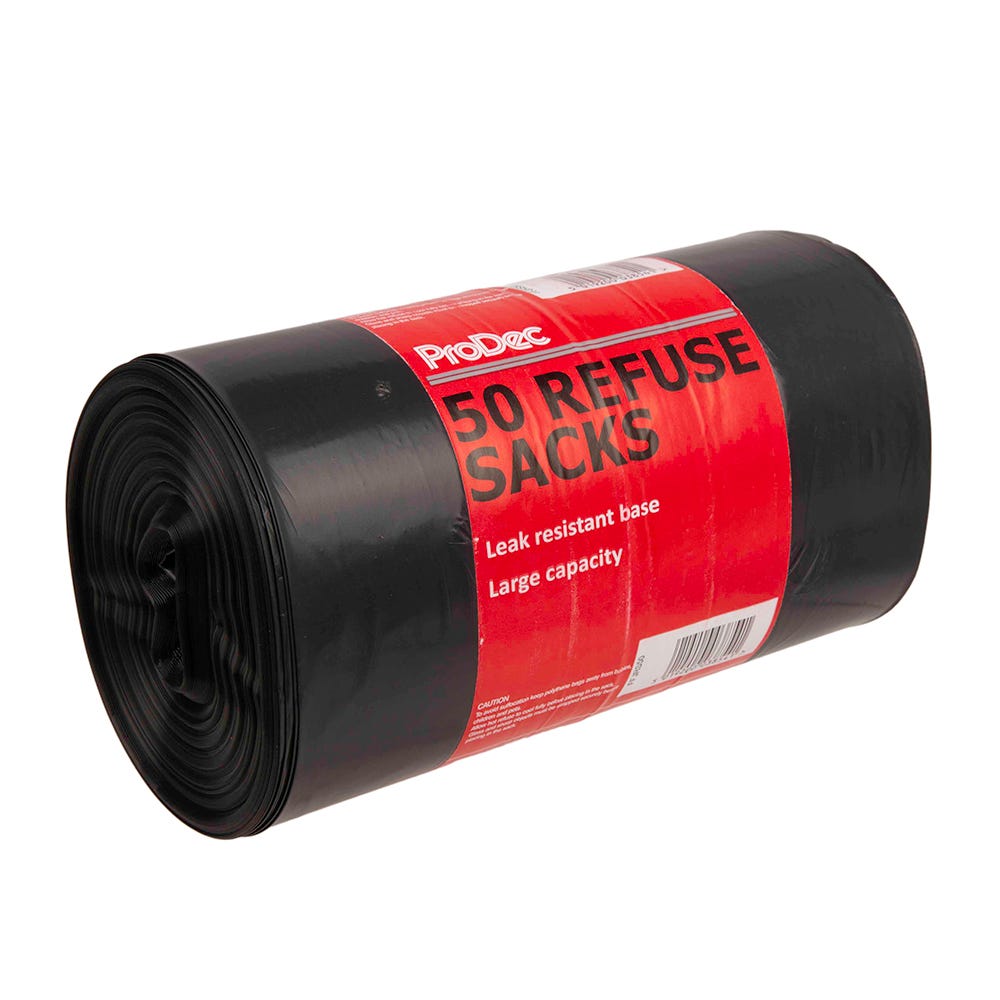 ProDec Refuse Sacks Roll of 50