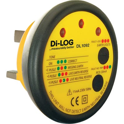 Di-LOG Socket & RCD Tester DL1092