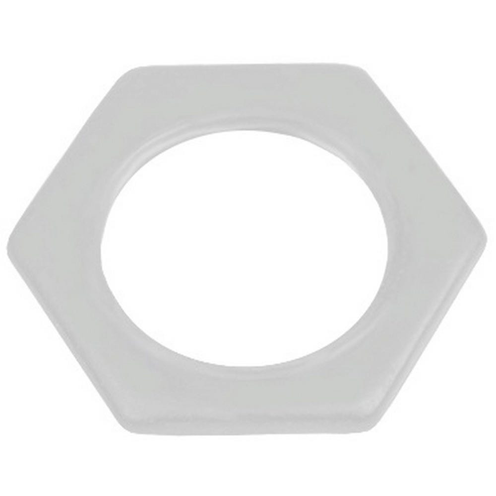 Conduit Locknut White 25mm