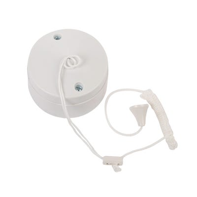 BG 6A 2 Way Pull Cord Ceiling Switch 802-01