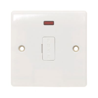 BG Nexus 13A Unswitched Fused Spur Unit & Neon 856-01