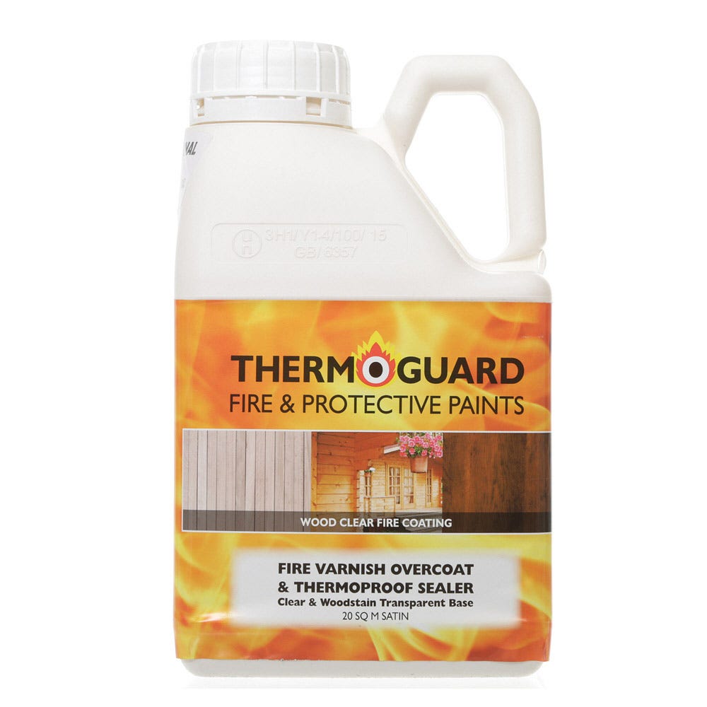 Thermoguard Fire Varnish Overcoat Satin (20 SQM)