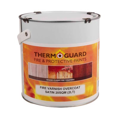 Thermoguard Fire Varnish Overcoat Satin (20 SQM)