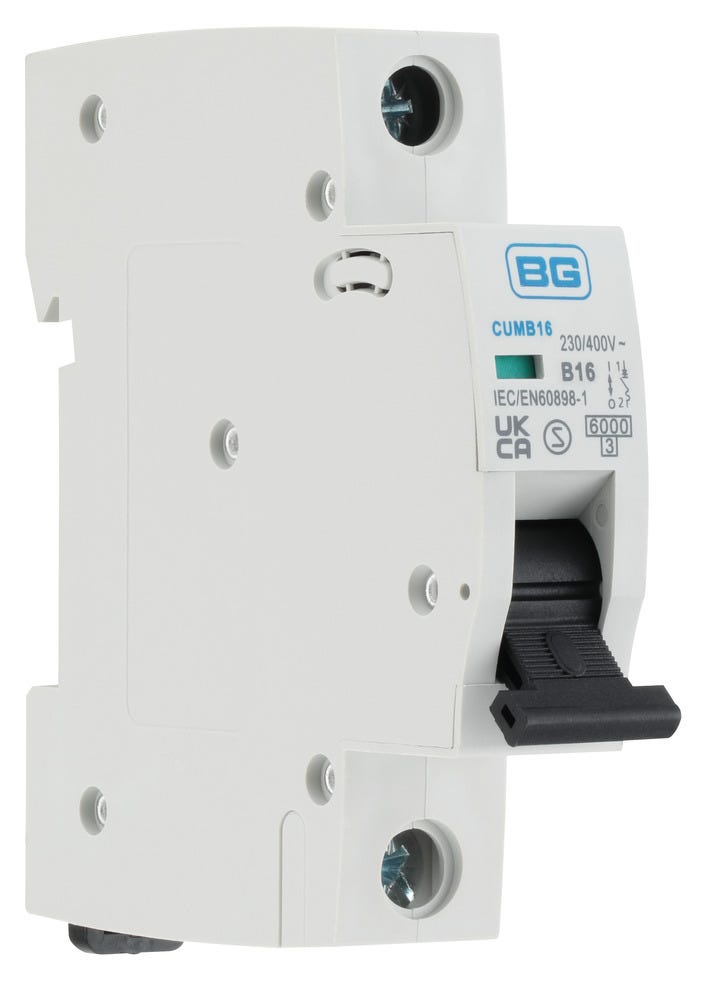 BG 16A MCB Single Pole (Type B) CUMB16