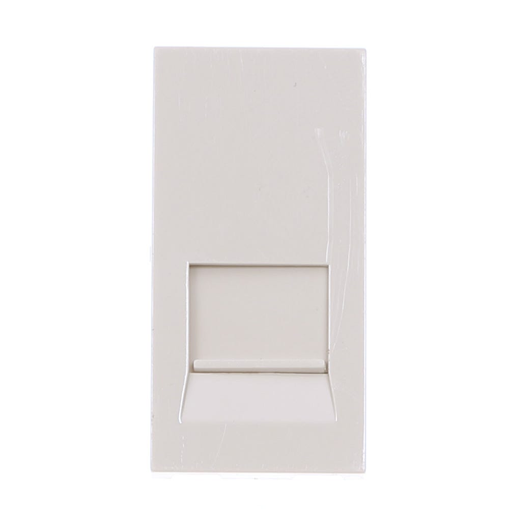 BG Euro Module Screw Terminal Master Telephone Socket White EMBTMSW