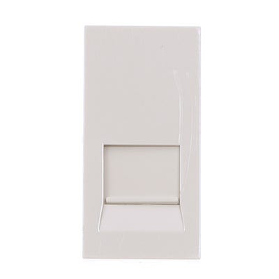 BG Euro Module Screw Terminal Master Telephone Socket White EMBTMSW