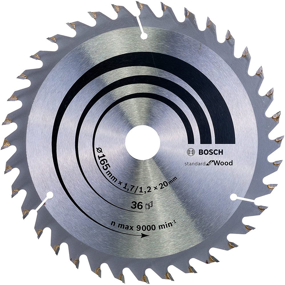 165mm Circular Saw Blade | 165mm Saw Blade | Builder Depot