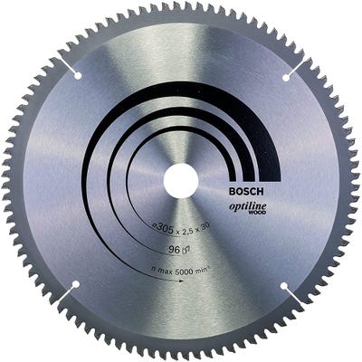 Bosch Circular Saw Blade Optiline Wood 305 x 2.5 x 30mm 96T