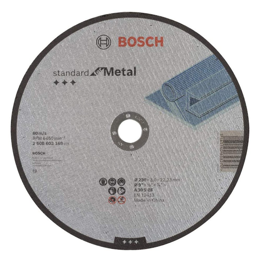 Bosch LPP Metal Cutting Disc 230 x 3.0 x 22.23mm S