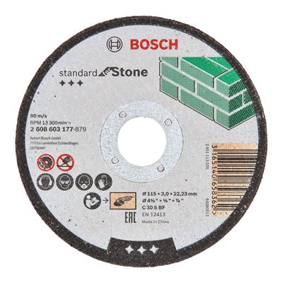 Bosch LPP Stone Cutting Disc 115 x 3.0 x 22.23mm S