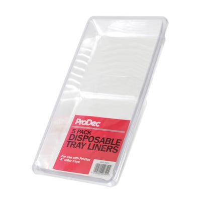 ProDec 4'' Disposable Roller Tray Liner Pack of 5