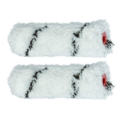 ProDec Advance 4'' Medium Pile Microfibre Mini Roller Refills Pack of 2